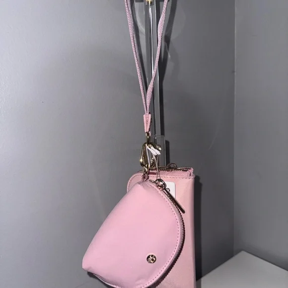 Lululemon Athletica Pink Wristlet Wallet - Picture 2 of 5